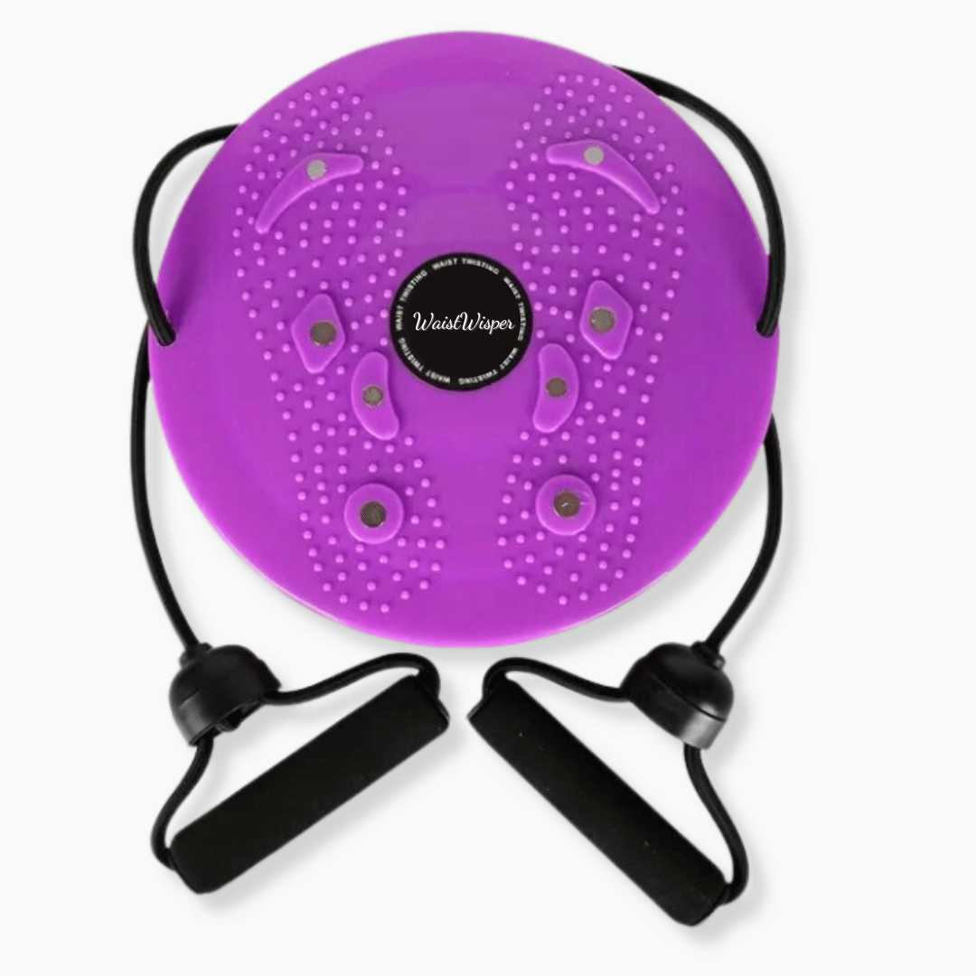  WNGGNBGH Waist Whisper Disc, Waist Whisper Exercise,  Waistwhisper™ - Body Shaping Waist Twisting Disc, Massage Waist Twisting  Board with Pull Rope (Pink) : Sports & Outdoors